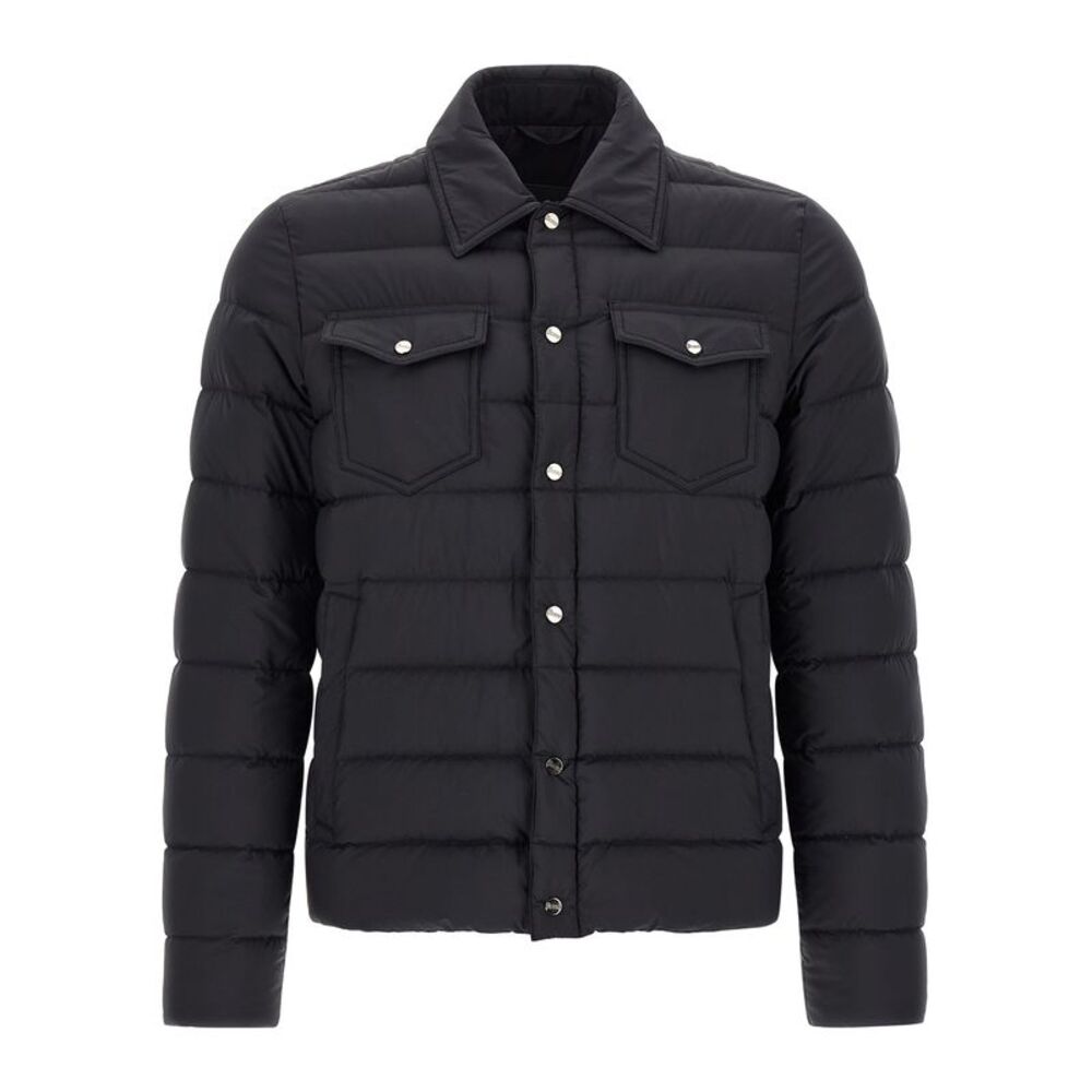 Herno Black Polyamide Full-Length Men's Jacket